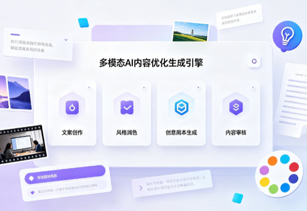 潜江市AI智能内容优化创新 多模态生成技术丰富数字内容创作生态