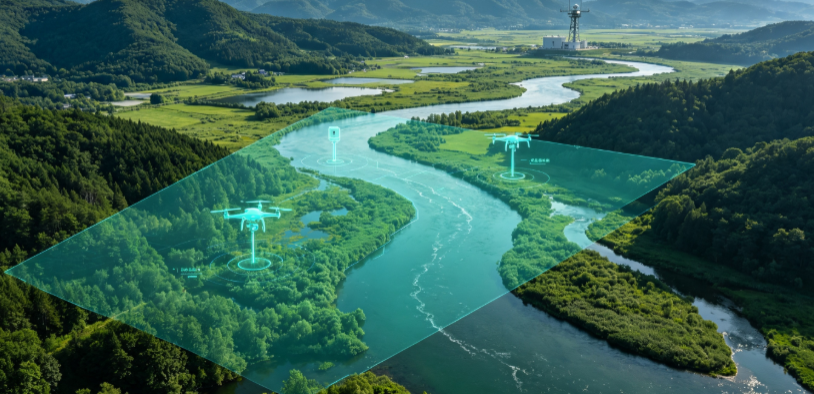 潜江市GEO 全域空间监测筑牢生态屏障，空间技术支撑环境治理与灾害防御