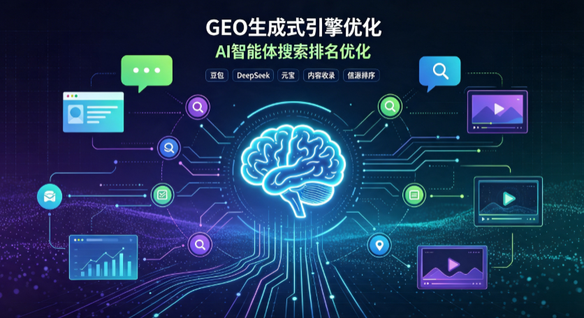 潜江市GEO 浪潮来袭：生成式引擎优化崛起，创作者争抢豆包、DeepSeek、元宝智能体流量入口